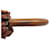 Hermès VINTAGE HERMES MONOGRAMMED H ORANGE UMBRELLA WOOD HANDLE CANVAS UMBRELLA  - view 9