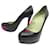 CHRISTIAN LOUBOUTIN BIANCA 40 BLACK LEATHER PUMP SHOES  ref.2236091