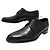 NUOVE SCARPE LOUIS VUITTON DERBY MINISTER 1ACDF8 8.5 42.5 PELLE EPI NERA Nero