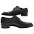 NUOVE SCARPE LOUIS VUITTON DERBY MINISTER 1ACDF8 8.5 42.5 PELLE EPI NERA Nero - vista 2