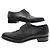 NUOVE SCARPE LOUIS VUITTON DERBY MINISTER 1ACDF8 8.5 42.5 PELLE EPI NERA Nero - vista 3