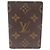 NEUER LOUIS VUITTON MONOGRAM CANVAS TASCHENORGANIZER KARTENHALTER GELDBÖRSE Braun