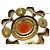 VINTAGE BROCHE CHANEL GRIPOIX 1994 SERTIE DE PATE DE VERRE & PERLES PEARL BROOCH Doré - vue 10