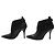 Hermès HERMES SCHUHE SPITZES FERSENSTIEFEL 35.5 SCHWARZES LEDER +BOX - Ansicht 2