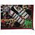 Hermès SCARF HERMES KACHINAS KERMIT OLIVER 90 NERO SETA + SCATOLA Multicolore - vista 4