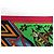 Hermès SCARF HERMES KACHINAS KERMIT OLIVER 90 NERO SETA + SCATOLA Multicolore - vista 7