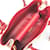 Damentasche Prada BN2887 Rot Beige - Ansicht 4