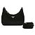 Borsa Mini Re Edizione 2005 Nera Re Nylon di Prada Nero - vista 2
