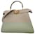 Fendi Peekaboo Handbag Beige Leather  ref.2236329