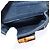 Bamboo Zaino GUCCI in pelle scamosciata blu navy e oro 003 1956 0030 Auth BA1984 D'oro - vista 22