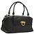 Borsa a tracolla Salvatore Ferragamo Gancini in pelle marrone e oro autentica 124617