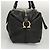 Borsa a tracolla Salvatore Ferragamo Gancini in pelle marrone e oro autentica 124617 - vista 3