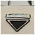 PRADA Borsa a mano in pelle nera e bianca Auth 122125 Nero Bianco - vista 17