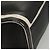 PRADA Borsa a mano in pelle nera e bianca Auth 122125 Nero Bianco - vista 9