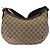 Borsa a Spalla GG Canvas GUCCI Beige Argento 181092 Auth gh139 - vista 2