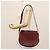CARTIER Borsa a Spalla Must Line Pelle Bordeaux Oro Auth BA1792 D'oro Bordò - vista 23