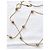 Christian Dior L. 95 cm - assinado GROSSE GERMANY para Ch. DIOR em muito bom estado Dourado Gold hardware - vista 6