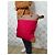 Burberry Canvas Shopper Rot mit Leder in Camel Beige - Ansicht 4