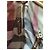Burberry Canvas Shopper Rot mit Leder in Camel Beige - Ansicht 6