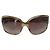 Dior Sonnenbrille Oversized Quadratisch Beige