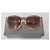 Dior Sonnenbrille Oversized Quadratisch Beige - Ansicht 3