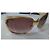 Dior Sonnenbrille Oversized Quadratisch Beige - Ansicht 6