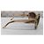 Dior Sonnenbrille Oversized Quadratisch Beige - Ansicht 9