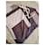 Foulard en soie Yves Saint Laurent Gris  - vue 3