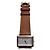 Reloj Burberry de Esfera Rectangular en Acero Inoxidable Plata