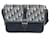 Christian Dior Dior Homme Oblique 8 Messenger Bag Blue Leather  ref.2237170
