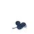 Autre Marque Borsa a tracolla "Tri Pot" Blu - vista 5
