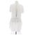 Blusa Alexander McQueen Bianca con Volant e Maniche Corte Bianco - vista 2