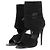 Gianvito Rossi Botines de tacón de tul Negro