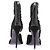 Gianvito Rossi Botines de tacón de tul Negro - vista 5