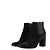 Saint Laurent Botines de tacón de ante Negro