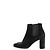 Saint Laurent Botines de tacón de ante Negro - vista 3
