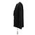 Blusa Alexander Wang nera bicolore a maniche lunghe Nero - vista 4
