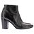 Saint Laurent Botines de tacón de cuero Negro - vista 2