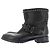 Autre Marque Stivali in pelle nera con borchie HOLLYWOOD TRADING COMPAGNY Nero - vista 3