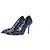 Dolce & Gabbana Satin-Pumps mit Spitze Marineblau