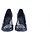 Dolce & Gabbana Satin-Pumps mit Spitze Marineblau - Ansicht 4