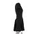 Carven Schwarzes Kurzarmkleid M - Ansicht 3