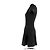 Carven Schwarzes Kurzarmkleid M - Ansicht 4