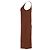 Vestido midi de punto Emiliana de Reformation en Tencel marrón - vista 2