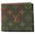 Louis Vuitton Monogram Leather Wallet Brown Cloth  ref.2237575