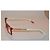 Gafas de sol Prada Ram 5007 AA Blanco Rojo Roja - vista 4