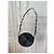 Borsa rotonda in pelle Revillon Nero D'oro Gold hardware - vista 2