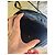 Borsa rotonda in pelle Revillon Nero D'oro Gold hardware - vista 8