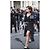 Chanel Vestido chaqueta de tweed negro brillante 40 FR - vista 10