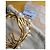 Aurelie Bidermann Bracciale in filo con perle e ottone dorato Gold hardware - vista 6